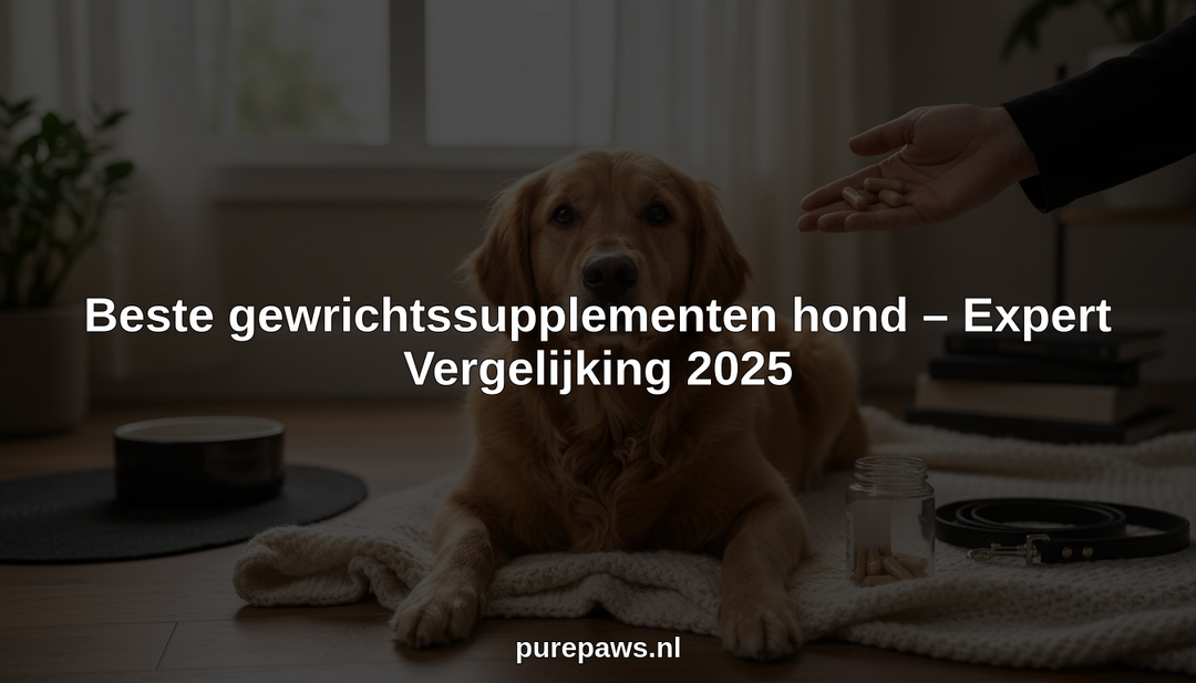 beste gewrichtssupplementen hond hero header image
