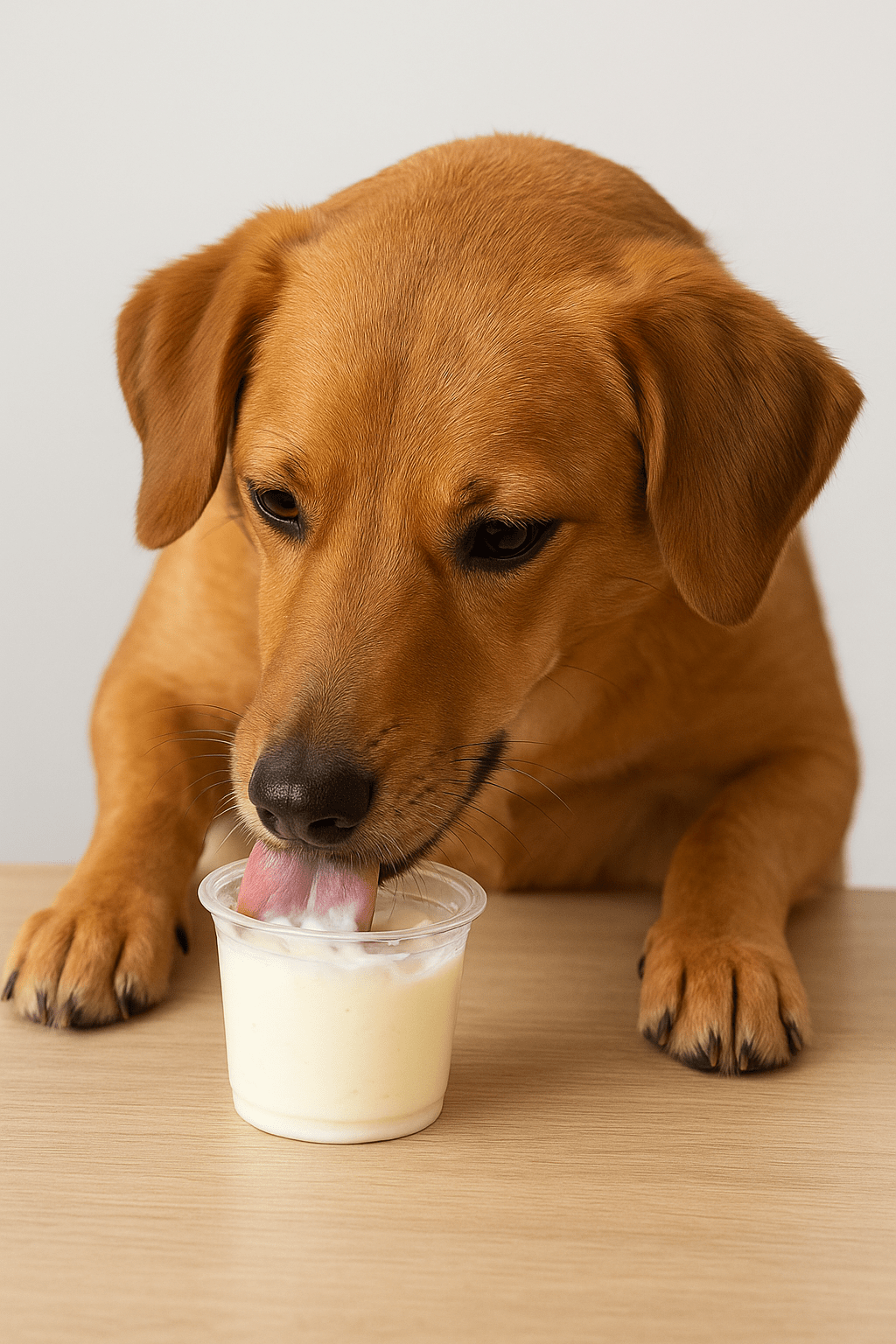 Hoe vaak mag een hond yoghurt?