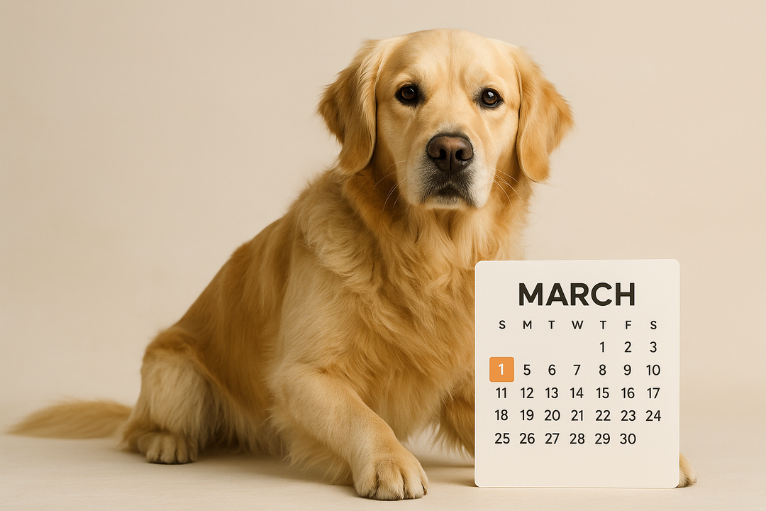 hond met planning