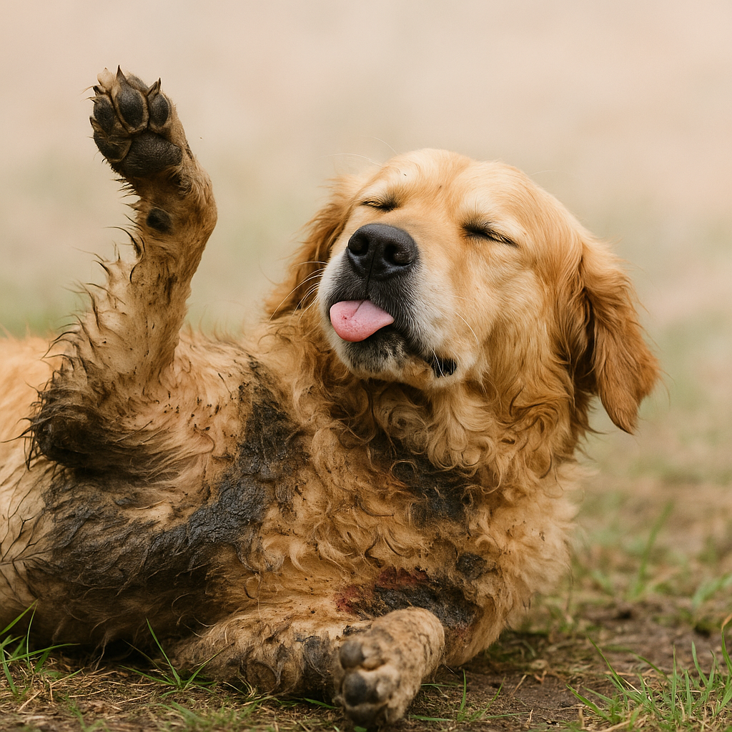 vieze hond