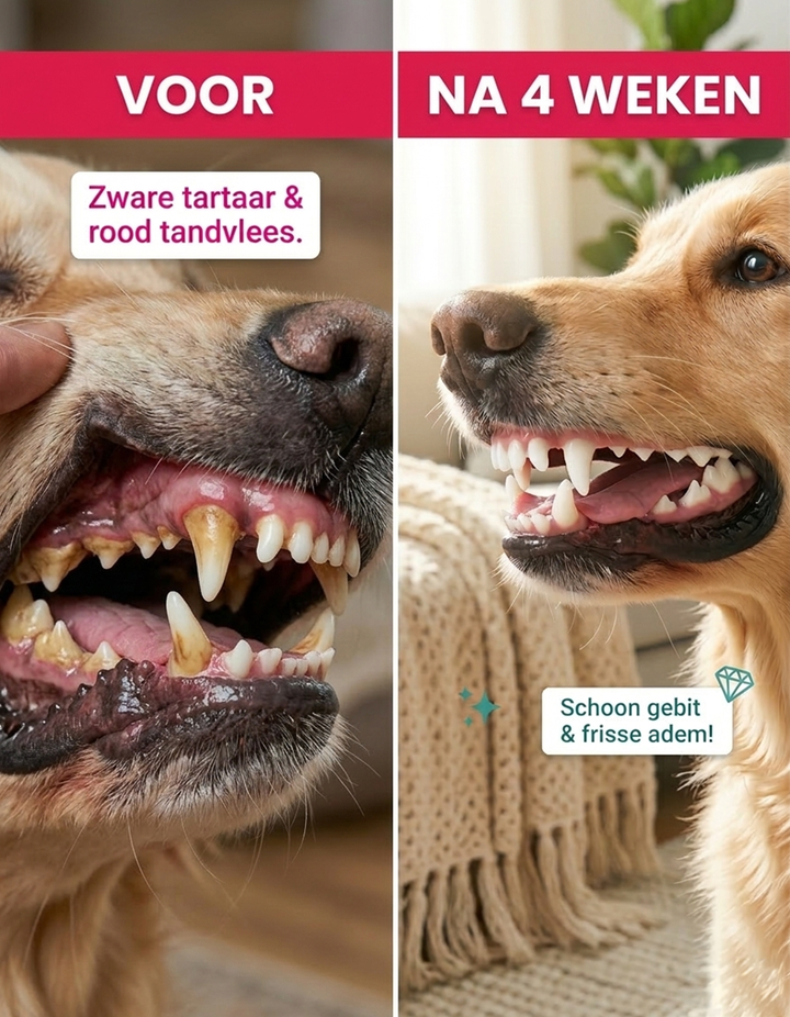 Happy Teeth gebitsverzorging voor honden